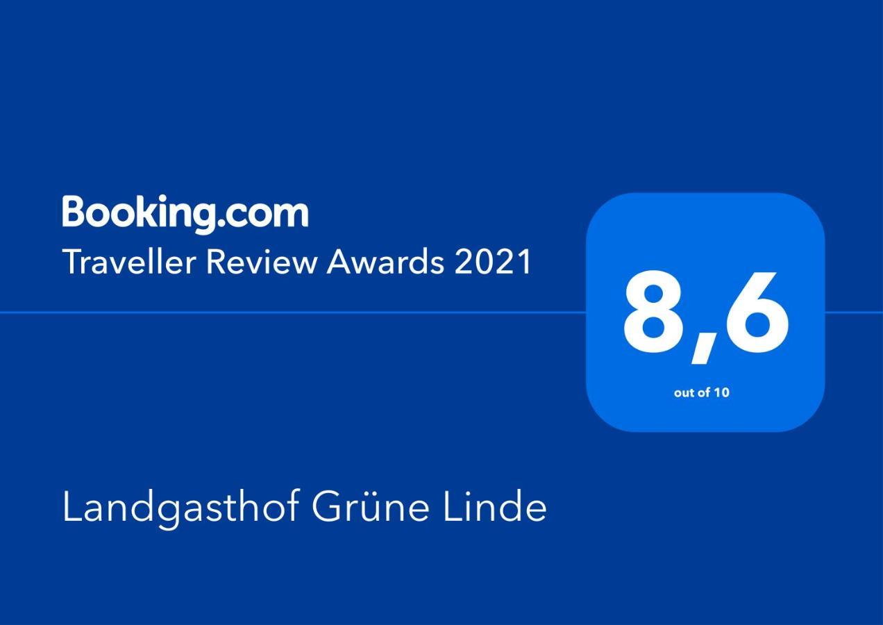 Landgasthof Gruene Linde Екстер'єр фото
